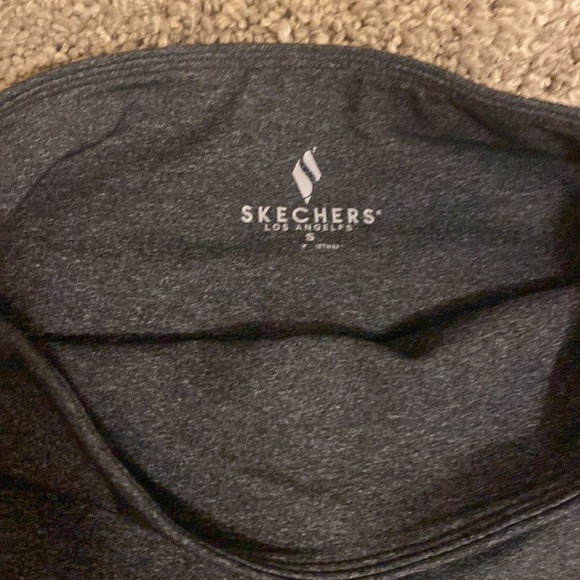 Sketchers Leggings Yoga Pants Sz Small, Heather Charcoal Grey, NWT - Picture 2 of 12